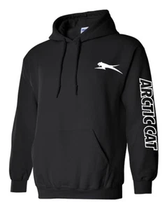 ARCTIC CAT SNOWMOBILE ATV Hoodie Sweatshirt UP TO 5X Choose Design Color outline - Picture 1 of 7