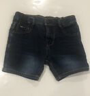 Euc Mini Mooks Toddler Boys Or Girls Denim Shorts - Size 3 -Rrp $25