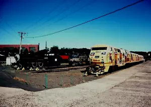FOTO A COLORI 5x7 AMTRAK US POST OFFICE WRAPPED P-42 #100 DANBURY, CT 6 SETTEMBRE 2000 - Foto 1 di 1