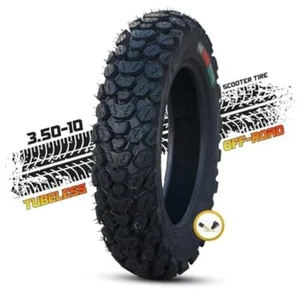 3.50-10 Tire | 3.50 10 Inch Tubeless Tire | 3.50-10 Offroad Snow Knobby Tire  - Picture 1 of 8