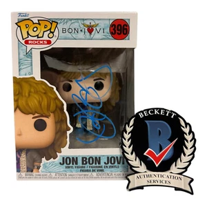 Jon Bon Jovi Signed Autograph Bon Jovi Funko Pop 396 Beckett BAS - Picture 1 of 2