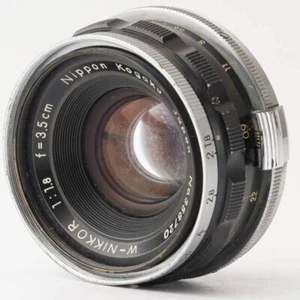 Nippon Kogaku W-NIKKOR 3.5cm 35mm f/1.8 S Mount - Picture 1 of 10