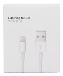Genuine iPhone Charger Fast For Apple Cable USB Lead XS XR 11 12 14 Pro Max - Picture 1 of 6