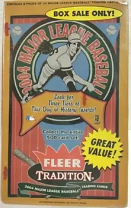 2004 Fleer Tradition Baseball Factory Sealed blaster box NEW Sealed - Picture 1 of 1