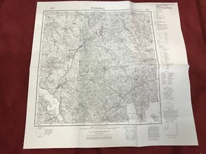 Map 1927 WYSZEMBORK-No.2094-Weißenburg-Mragowo-East Prussia-Poland-German Empire - Picture 1 of 6