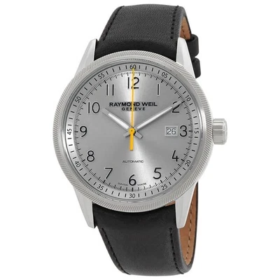 Reloj para hombre Raymond Weil Freelancer automático esfera plateada 2734-STC-05650 Foto 1 de 3