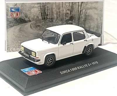 SIMCA 1000 RALLYE 3  1976 -   IXO / ALTAYA  -  1/43 - Photo 1/4