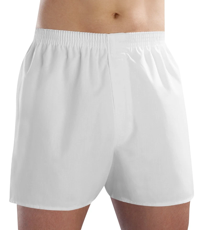 Fruit of the Loom 3 Pack White Woven Boxers (595) XL/White - Image 1 of 1