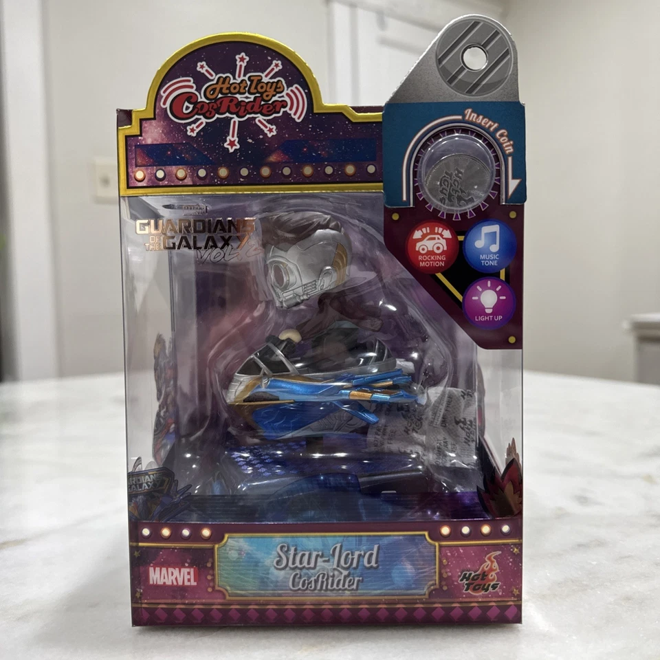 Figura de juguete CosRider Marvel Guardianes de la Galaxia Star-Lord - Usada - Vendedor de EE. UU. Foto 1 de 4