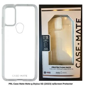 Case-Mate Protection Pack - Case and Screen Protector - moto g (2023) Stylus 5G - Picture 1 of 6