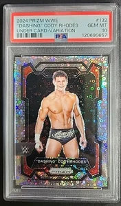Dashing Cody Rhodes 2024 Prizm WWE Under Card Variation #132 WWE PSA 10 - Picture 1 of 2