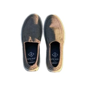 Sin cordones gris Sperry para hombre talla 8W STS25092 - Imagen 1 de 5