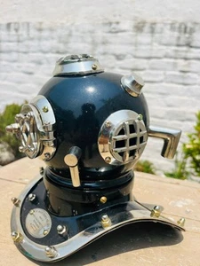 Elmetto subacqueo in ottone design antico US Navy Mark V marina bellissimo subacqueo - Foto 1 di 7