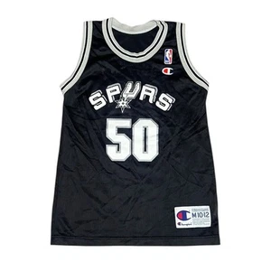 Vintage 90s Champion San Antonio Spurs David Robinson Jersey Youth M 10-12 - Picture 1 of 6