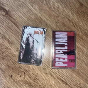 Pearl Jam‎ Live Self Titled & Ten on Cassette - Picture 1 of 4