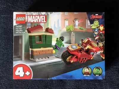 LEGO Marvel 76287. Iron Man with Bike and The Hulk. Année 2024. - SCELLÉ -. - Photo 1/4
