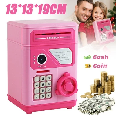 Elektronische Eurospardose ATM Geldautomat Digital Sparschwein mit PIN Spardose - Bild 1 von 4