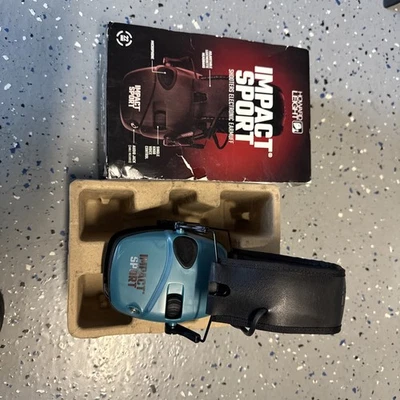 Orejera electrónica de tiro Howard Leight Impact Sport Sound, verde azulado SIOC Foto 1 de 4