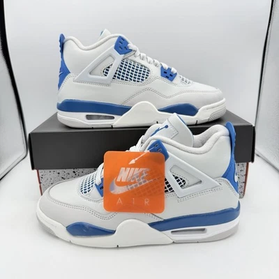 Nike Air Jordan 4 Retro Azul Militar 2024 HF4281-141 Nuevo Talla 5Y Foto 1 de 4