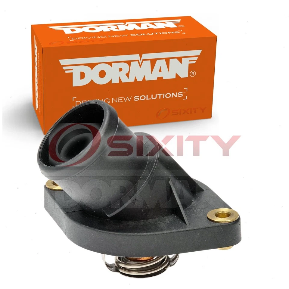 Conjunto de carcasa de termostato de refrigerante Dorman para Dodge Durango 2000-2009 3,7 L hu Foto 1 de 4