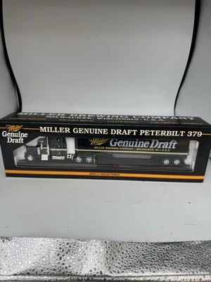 Liberty Spec Cast  Peterbilt 379 Miller Genuine Draft Die Cast 1/64 - Image 1 of 4