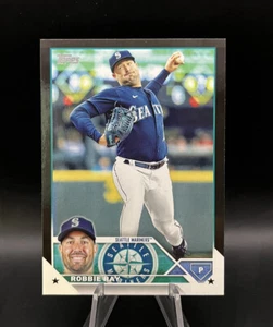 2023 Topps Series 1 Robbie Ray #235 Black Parallel /72 Mariners - Picture 1 of 2