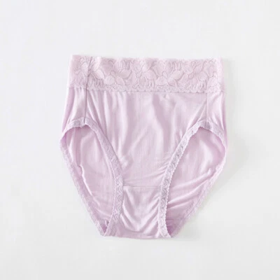 Ropa interior 100 % seda morera para mujer calzoncillos finos seda dama bragas cintura alta  Foto 1 de 4