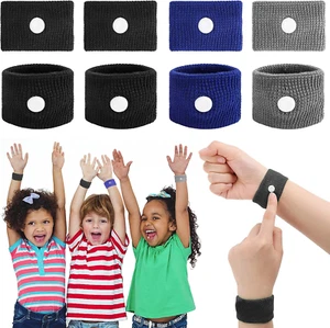 Abeillo Akupressur Armband, 4 Paar Sea Band Gegen Übelkeit Erwachsene Und Kinder - Bild 1 von 12