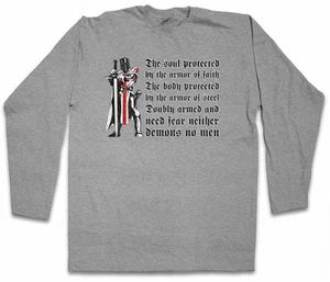 TEMPLAR VI LANGARM T-SHIRT Kreuzritter Ordo Kreuzzug Kreuzritter - Bild 1 von 1