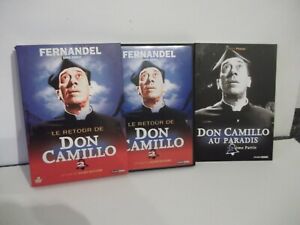 COFFRET COLLECTOR 2 DVD + LIVRET FERNANDEL LE RETOUR DE DON CAMILLO