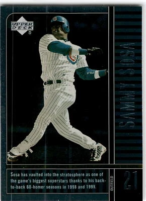 2000 Upper Deck Legends #19 Sammy Sosa - Image 1 of 2