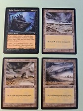 PILLAR TOMBS OF AKU | VISIONS + PLAINS (×3) | TEMPEST | MTG | NM | #064