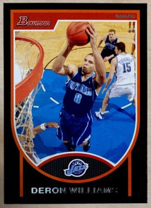 DERON WILLIAMS - 2007-08 Bowman Basketball #8 - UTAH JAZZ