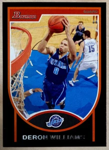 DERON WILLIAMS - 2007-08 Bowman Basketball #8 - UTAH JAZZ - Picture 1 of 2