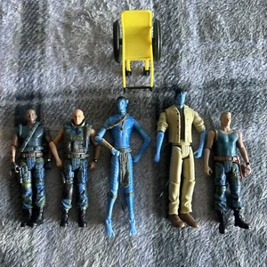 James Cameron's Avatar 2009 Fox film 4" Action Figure Lot LOOSE - Picture 1 of 2
