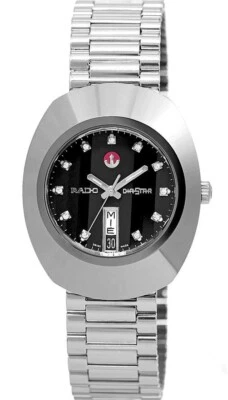 RADO The Original Automatic 35MM DiaStar Silver Men's Watch R12408613 - Image 1 of 3