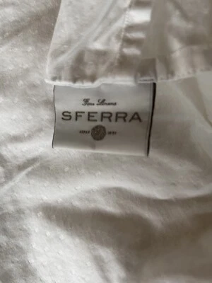 2 sábanas planas dobles blancas SFERRA Foto 1 de 4