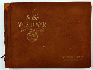 Minnehaha County, South Dakota WWI Veteran History Book Sioux Falls Brandon SD - Picture 1 of 15