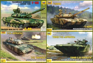 1:72 Bausatz russian Panzer T 90 90MS T 14 15 Armata Zvezda KIT UdSSR USSR URSS - Picture 1 of 10