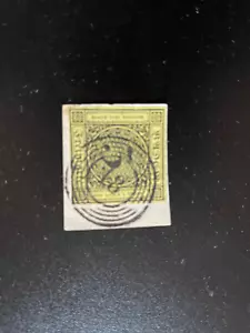 baden marke nr 3 mit stempel 81 mi. wert ca 20 euro+ stempel, vollrandig - Bild 1 von 1
