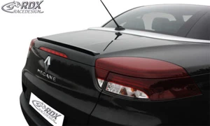 RDX Hecklippe für RENAULT Megane 3 CC Heckspoiler Hecklippe Heck Spoiler Lippe - Picture 1 of 3