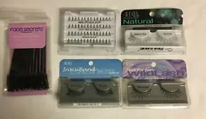 Ardell Lot Professional False Eyelashes & Disposable Mascara Wands New! - Picture 1 of 5