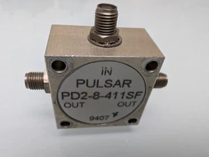 RF Power Divider / Combiner 2-Way, PULSAR PD2-8-411SF, SMA(f) 100-500 MHz - Bild 1 von 5