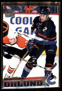 1998-99 Pacific Paramount Ice Blue Mattias Ohlund #238
