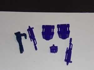TRANSFORMERS G1 MENASOR STUNTICONS ACCESSIORES  BREAKDOWN CANNON LOT G1 ORIGINAL - Picture 1 of 1