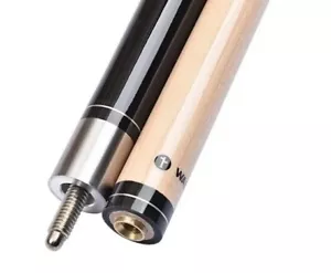 Mystery Of Black 2-Pcs 58inch Billiard Pool Cue Maple Pool Stick - Picture 1 of 5