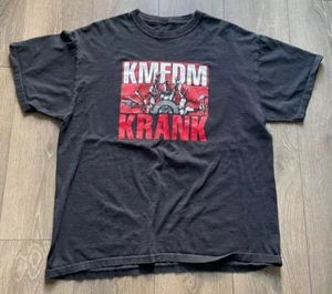 Camiseta de Concierto Banda KMFDM De Colección Algodón Negro Unisex Todas las Tallas S a 5XL HRO36 - Imagen 1 de 5