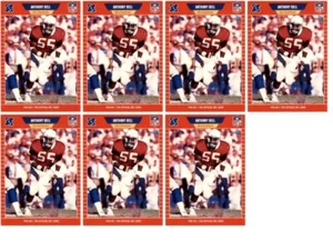 (7) 1989 Pro Set #474 Anthony Bell RC Phoenix Cardinals Card Lot - Picture 1 of 2