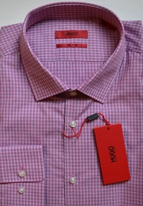 Las mejores ofertas en Camisas de vestir rojo HUGO BOSS a Cuadros para  Hombres | eBay