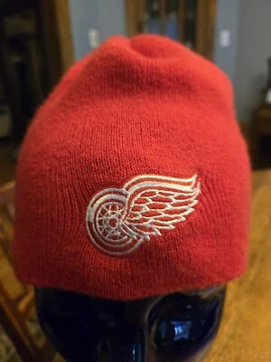 NHL Detroit Red Wings Reebok Face Off Collection Gorro Gorra Sombrero OSFA  Foto 1 de 4